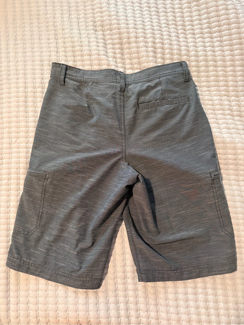 urban pipeline Navy Blue Cargo Shorts with Side Pockets - Picture 2 of 3
